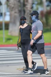 Katherine Schwarzenegger - Out For a Walk in Santa Monica 06/01/2020