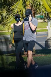 Katherine Schwarzenegger - Out For a Walk in Santa Monica 06/01/2020