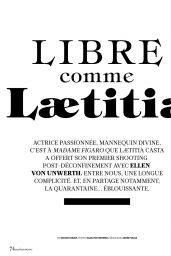 Laetitia Casta - Madame Figaro France 06/12/2020 Issue