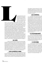 Laetitia Casta - Madame Figaro France 06/12/2020 Issue