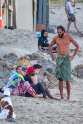 Lais Ribeiro - With Her Fiancé in Malibu 06/09/2020