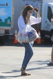 Lily Collins - Shopping in LA 06/27/2020