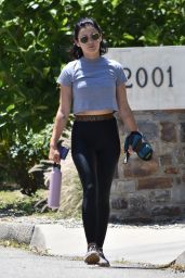 Lucy Hale in Spandex - Studio City 06/12/2020