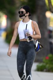 Lucy Hale in Tights - Los Angeles 06/23/2020