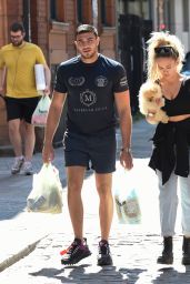 Molly-Mae Hague With Boyfriend Tommy Fury Out in Manchester 06/03/2020