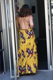 Myleene Klass in Plunging Maxi Dress 06/25/2020
