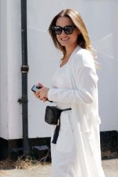 Sam Faiers in an All-White Outfit 06/22/2020