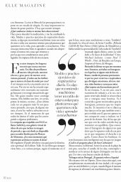 Sara Carbonero - ELLE Magazine Spain July 2020 Issue