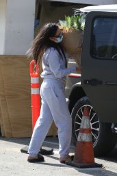 Shay Mitchell Buys Multiple Flower Bouquets in West Hollywood 06/17/2020