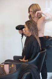 Stacey Hampton - Getting a Colour and Blow Dry in Adelaide 06/17/2020