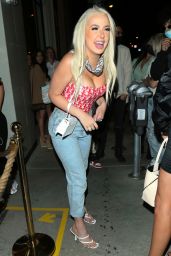 Tana Mongeau Night Out - Catch in West Hollywood 06/22/2020