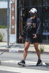 Vanessa Hudgens in Casual Outfit - Shopping in LA 06/26/2020