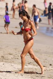 Alessandra Ambrosio in a Bikini 07/11/2020