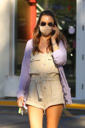 Alessandra Ambrosio - Shopping at the Brentwood Country Mart 07/22/2020