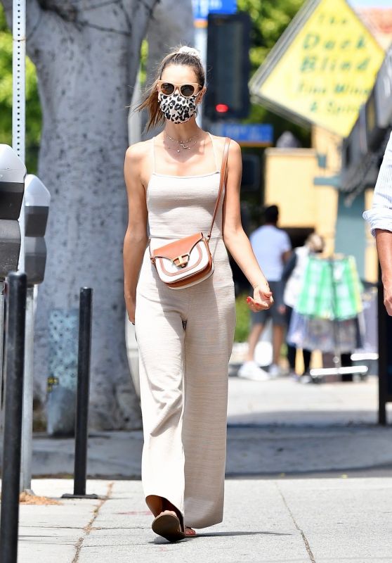 Alessandra Ambrosio - Shopping in Santa Monica 07/26/2020
