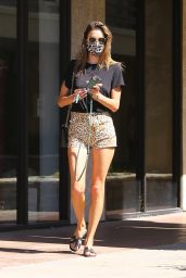 Alessandra Ambrosio Summer Street Style - Los Angeles 07/09/2020