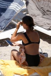 Alicia Vikander in a Bikini at a Beach in Ibiza 07/15/2020