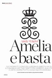 Amelia Windsor - ELLE Italy 07/08/2020 Iissue