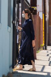 Angelina Jolie - Out on Wacko and Blue Rooster Art Supplies in Los Angeles 07/11/2020