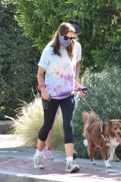 Aubrey Plaza - Takes Her Dogs on a Walk in Los Feliz 07/22/2020