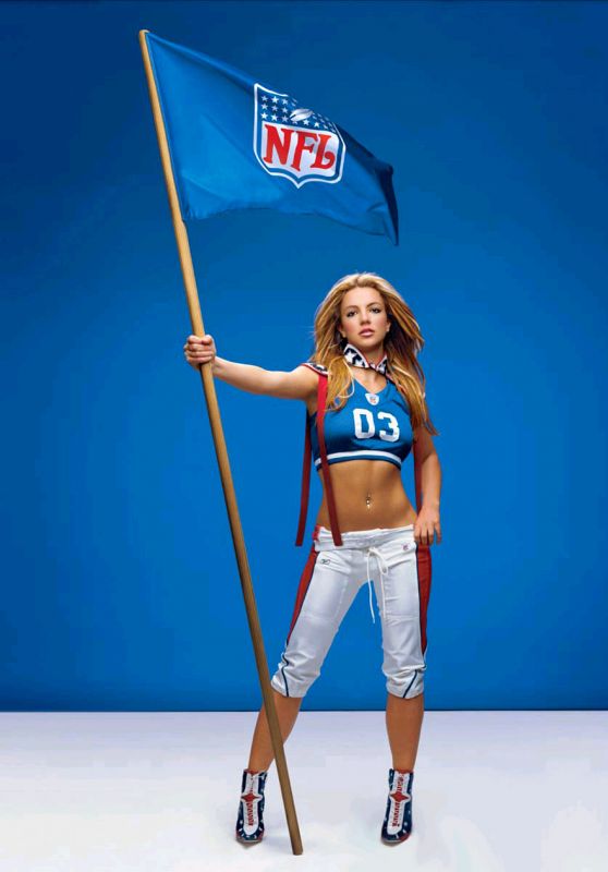 Britney Spears - NFL Kickoff Photoshoot 2003