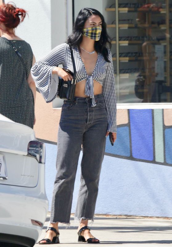 Camila Mendes in Street Outfit - Los Angeles 07/19/2020