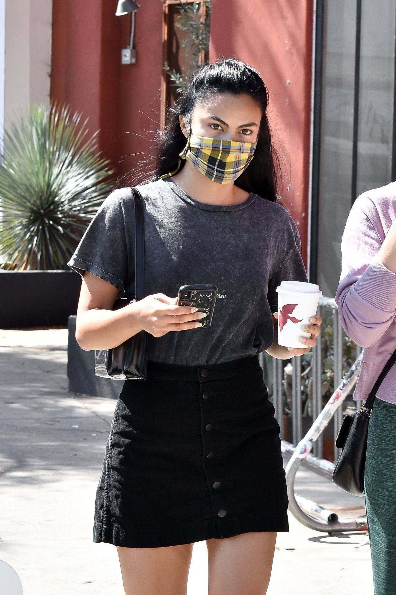 Camila Mendes in Summer Street Outfit - LA 07/21/2020.