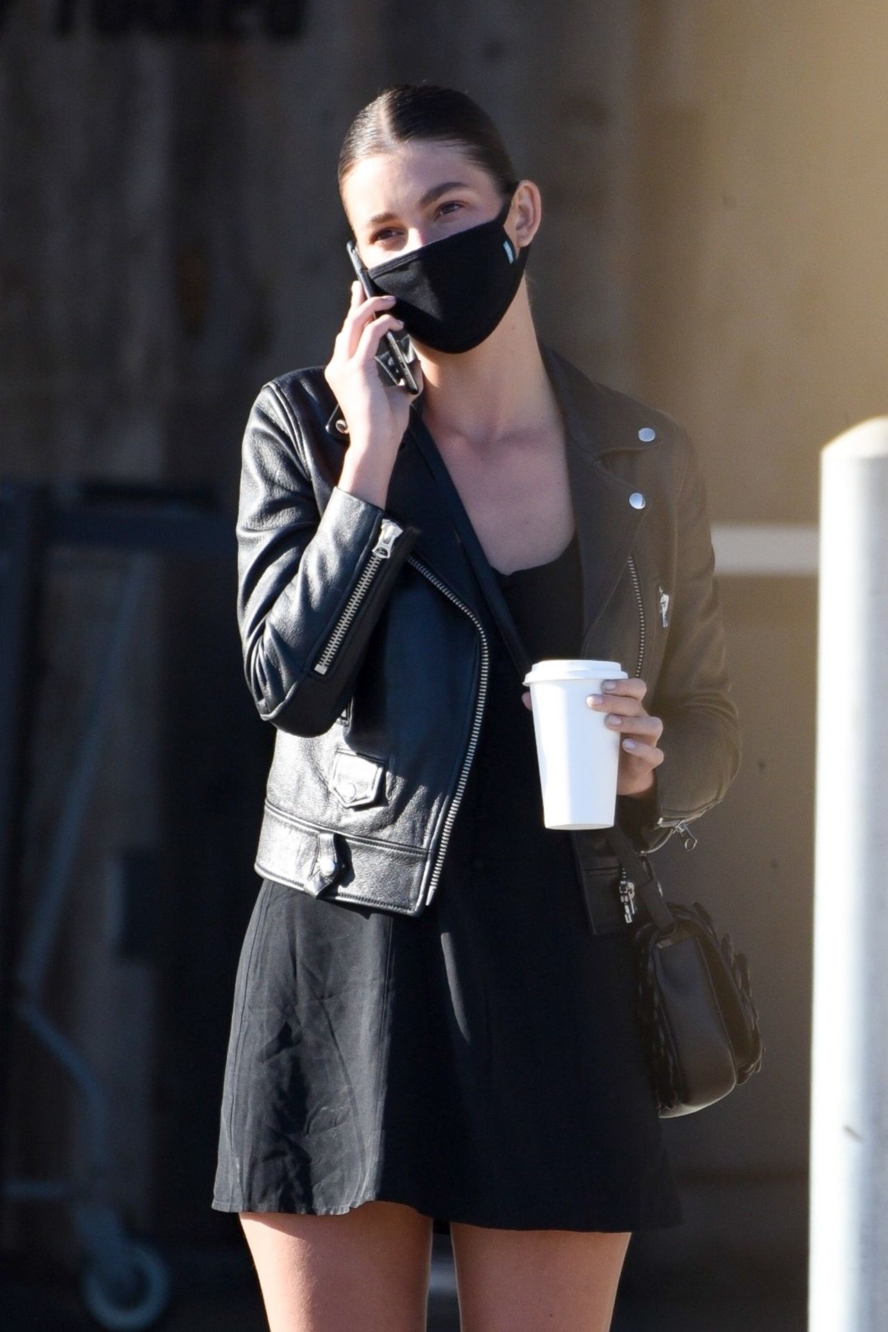 Camila Morrone Wears Silk, Black Dress While Shopping in Hollywood: Photo  4490240, Camila Morrone Photos