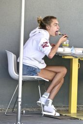 Cara Delevingne and Margaret Qualley - Out in Studio City 07/17/2020