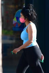 Cardi B - Shopping at the Grove in Los Angeles 07/29/2020