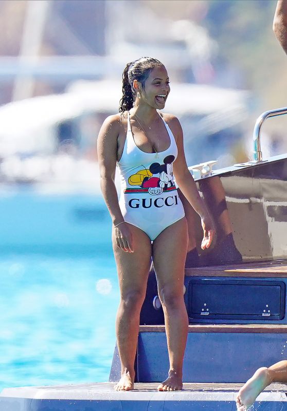 Christina Milian in a Swimsuit in St Tropez 07/20/2020