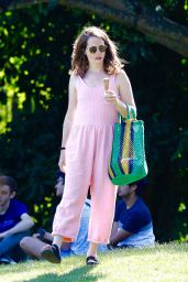 Claire Foy in the Park in London 06/23/2020