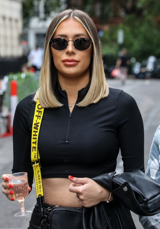 Demi Sims and Dean Rowland - Soho Square in London 07/14/2020