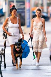 Emily Ratajkowski - Walking Her Dog in NYC 07/14/2020