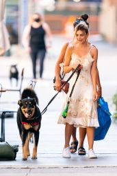 Emily Ratajkowski - Walking Her Dog in NYC 07/14/2020
