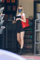 Emma Roberts in Cute Summer Outfit - Los Feliz 07/18/2020