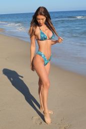 Francesca Farago in a Bikini - Beach in Malibu 07/17/2020