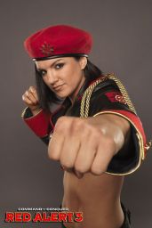 Gina Carano - "Command & Conquer: Red Alert 3" Promoshoot and Wallpapers