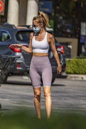 Hayley Roberts in Workout Outfit - Grocery Shopping in Calabasas 07/28/2020