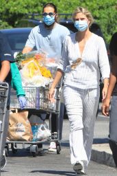 Heidi Klum With Husband Tom Kaulitz - Heads to the Market in LA 07/07/2020