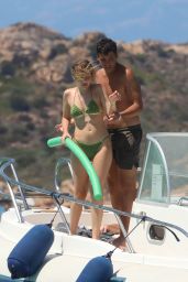 Jasmine Carrisi in a Green Bikini - Sardinia 07/24/2020