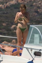 Jasmine Carrisi in a Green Bikini - Sardinia 07/24/2020