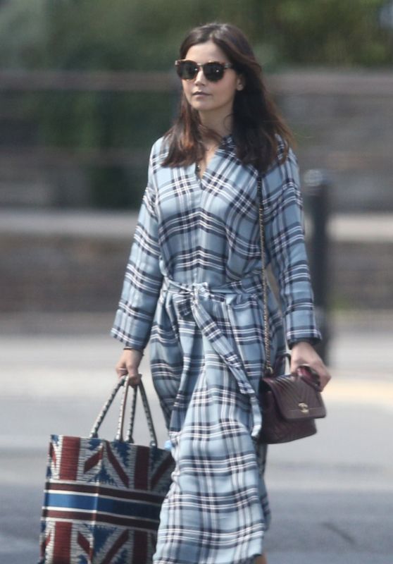 Jenna Coleman - Out in London 07/20/2020