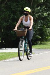 Jennifer Lopez - Biking Around the Hamptons 07/23/2020