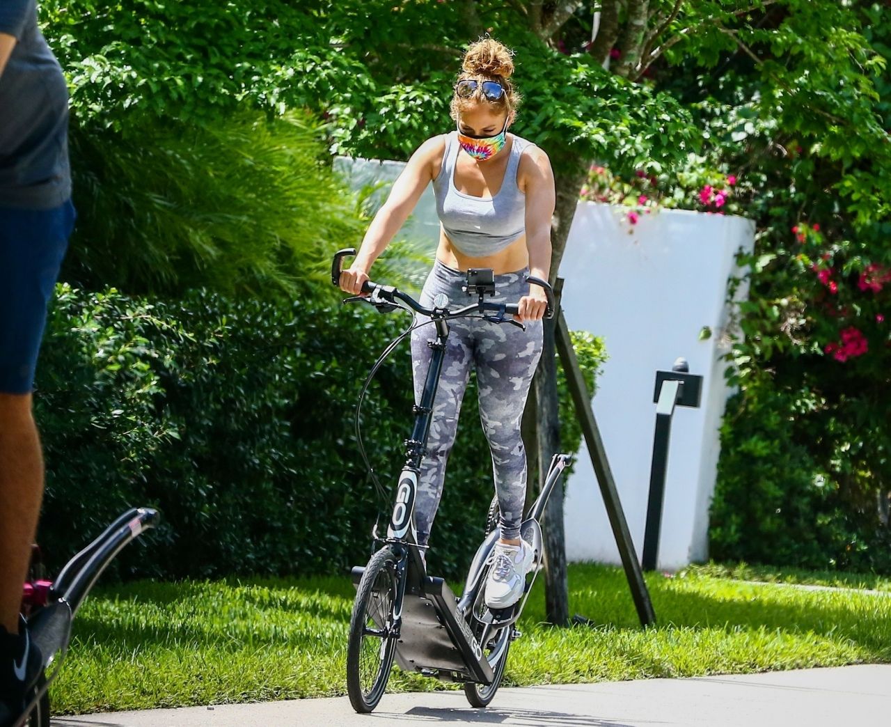 Jennifer Lopez - Out Biking in Coral Gables 07/12/2020 • CelebMafia