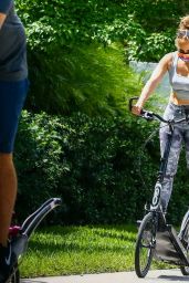 Jennifer Lopez - Out Biking in Coral Gables 07/12/2020