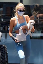 Kaia Gerber in Gym Ready Outfit 07/07/2020
