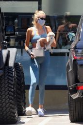 Kaia Gerber in Gym Ready Outfit 07/07/2020