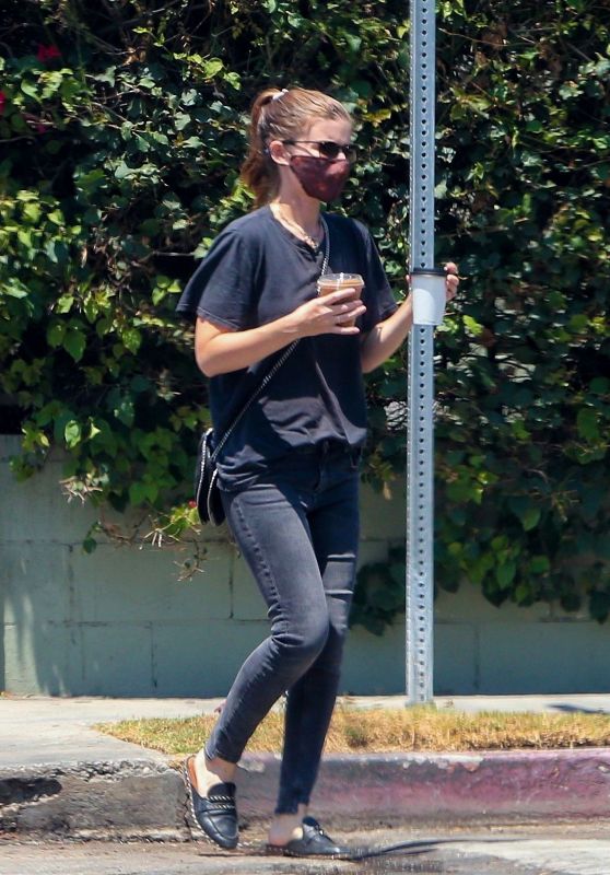 Kate Mara in Tight Jeans in Los Feliz 07/27/2020