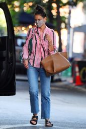 Katie Holmes - Out in SoHo, New York 07/21/2020